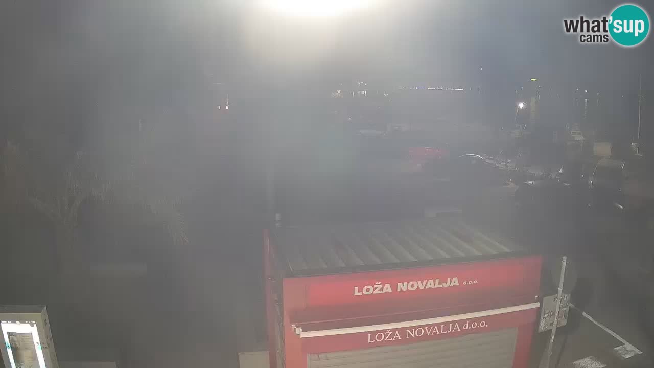 Live cam Novalja – Obala Petra Krešimira IV
