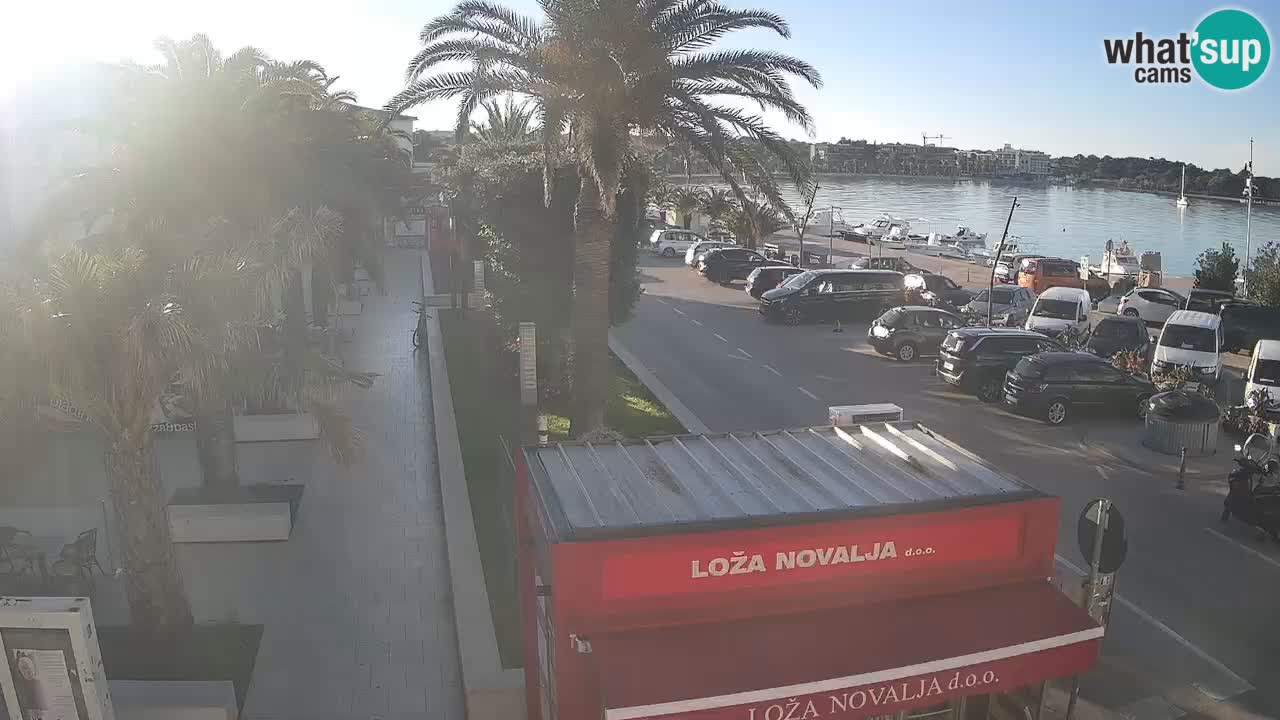 Webcam live Novalja – Obala Petra Krešimira IV