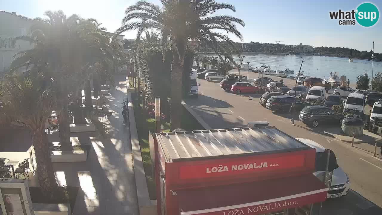 Live cam Novalja – Obala Petra Krešimira IV