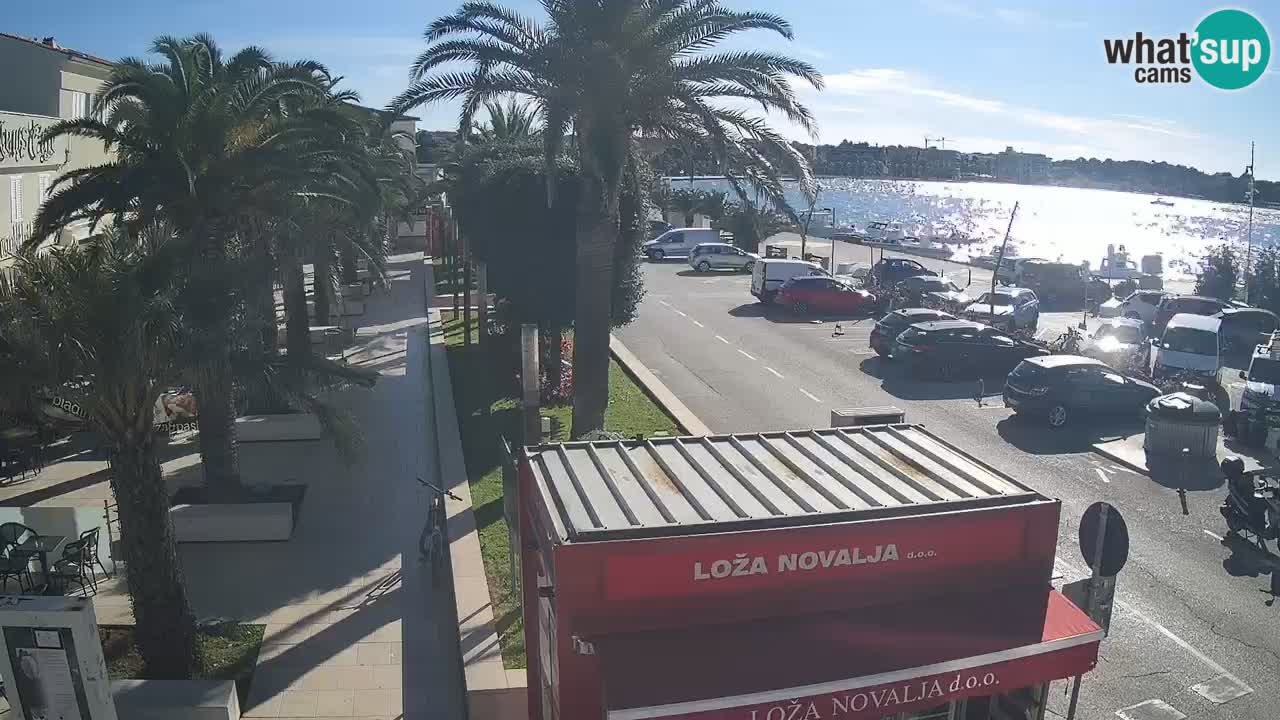 Webcam Novalja – Obala Petra Krešimira IV