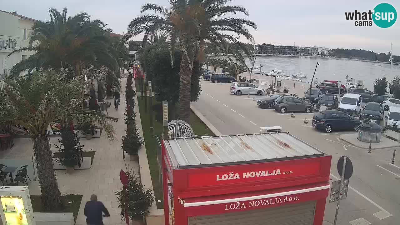 Live cam Novalja – Obala Petra Krešimira IV