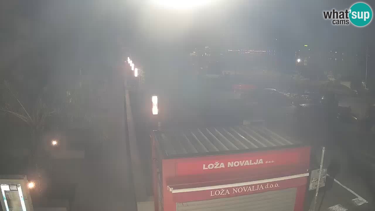 Live cam Novalja – Obala Petra Krešimira IV