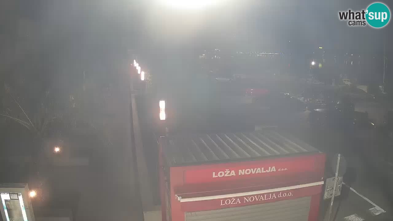 Live cam Novalja – Obala Petra Krešimira IV