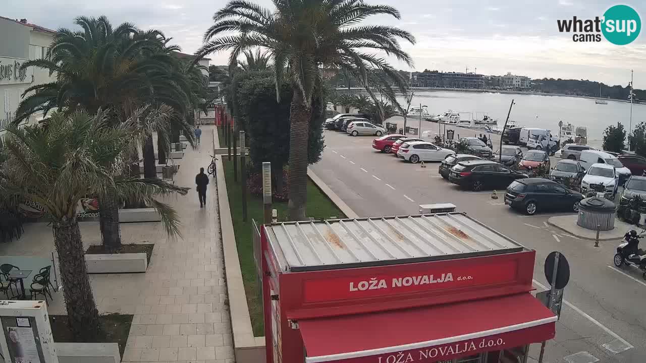 Live cam Novalja – Obala Petra Krešimira IV