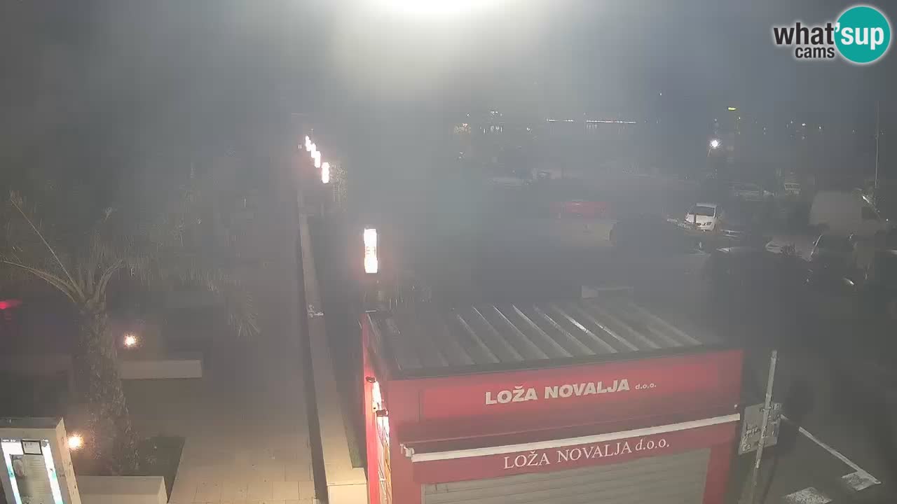 Webcam Novalja – Obala Petra Krešimira IV