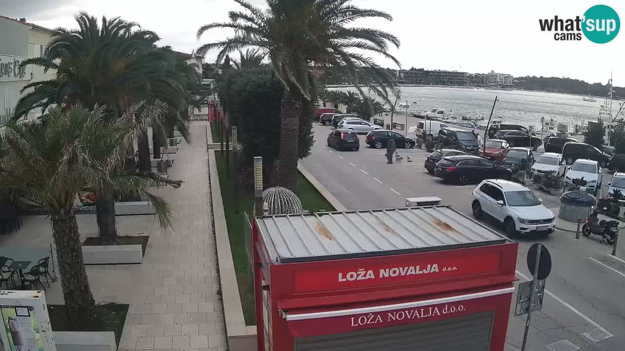 Live cam Novalja – Obala Petra Krešimira IV