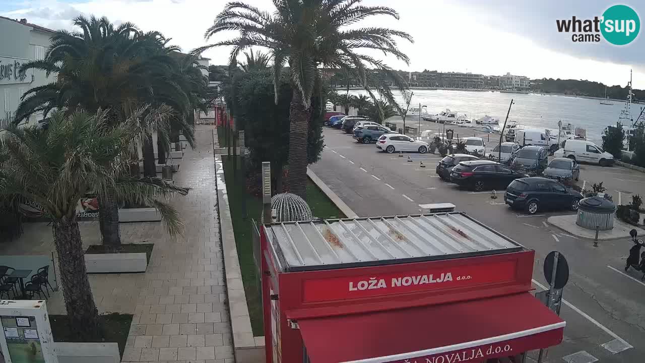 Webcam Novalja – Obala Petra Krešimira IV