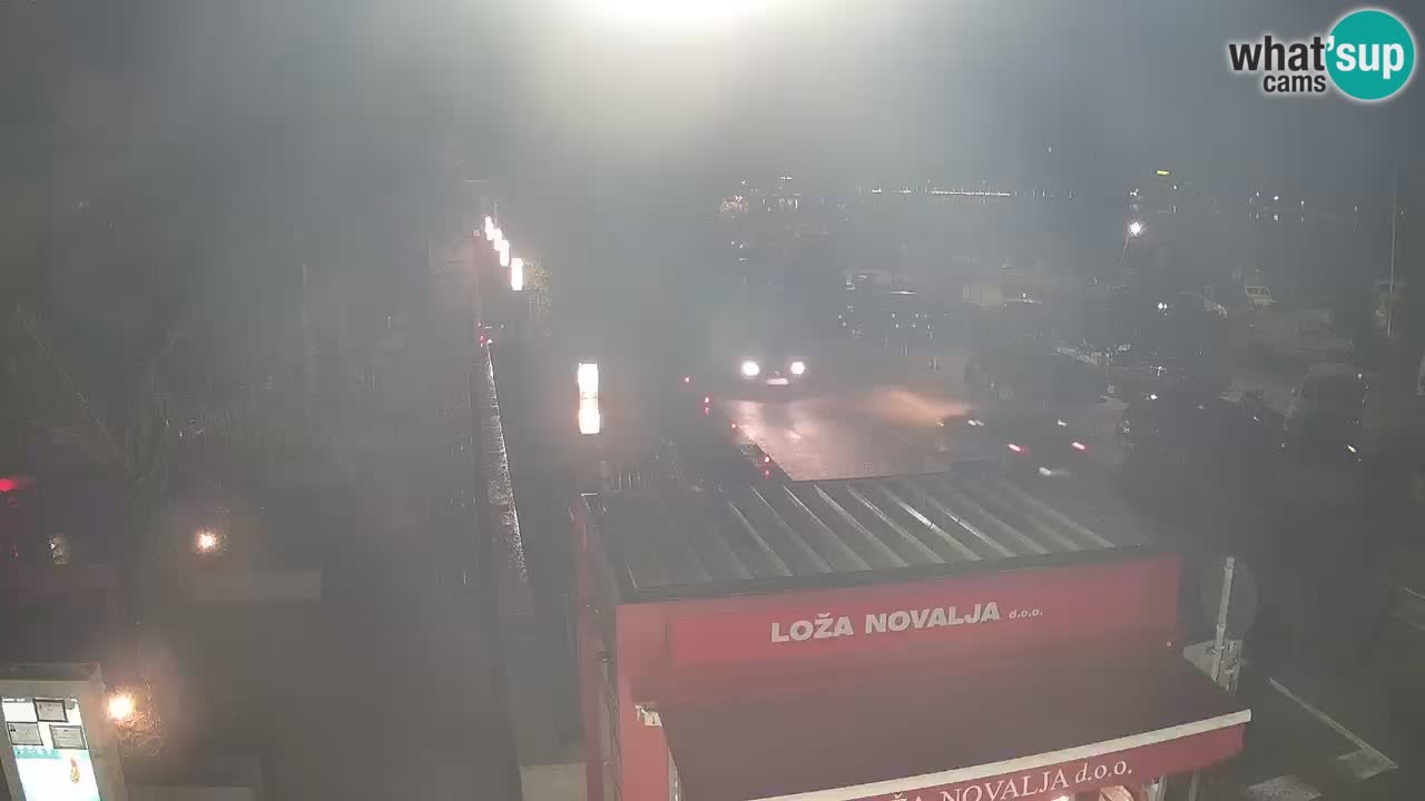 Live cam Novalja – Obala Petra Krešimira IV