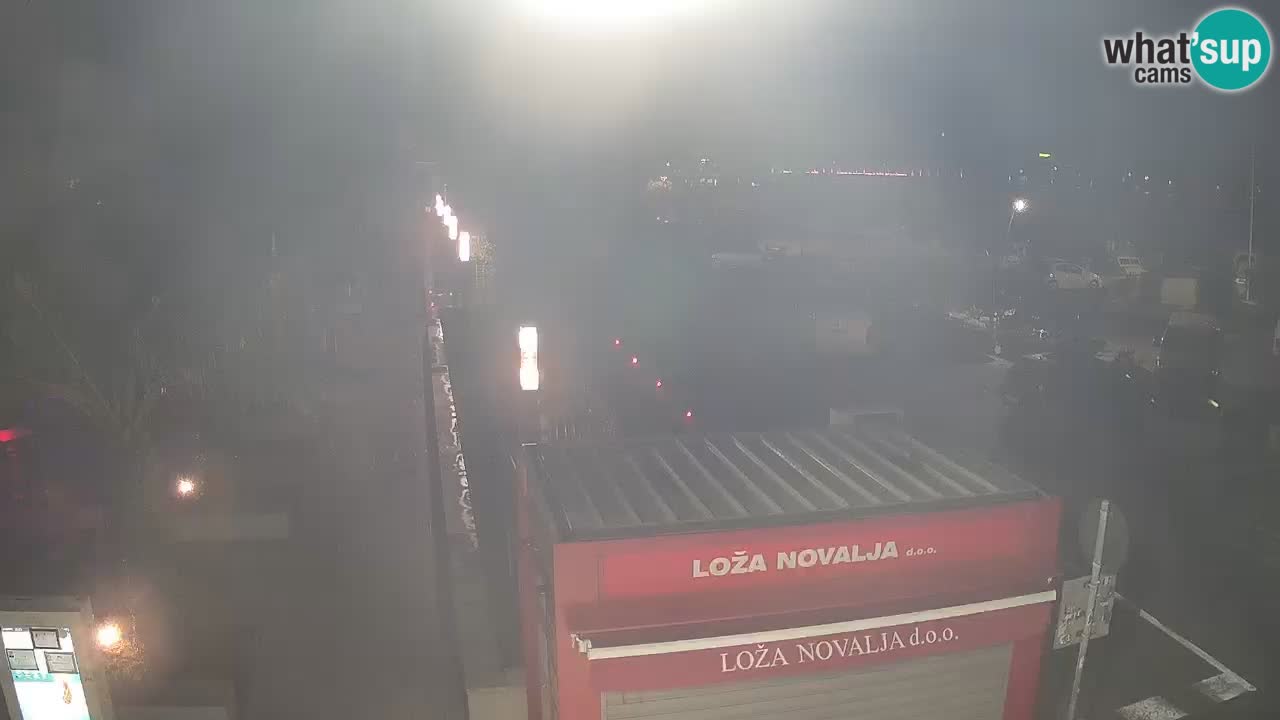 Webcam Novalja – Obala Petra Krešimira IV