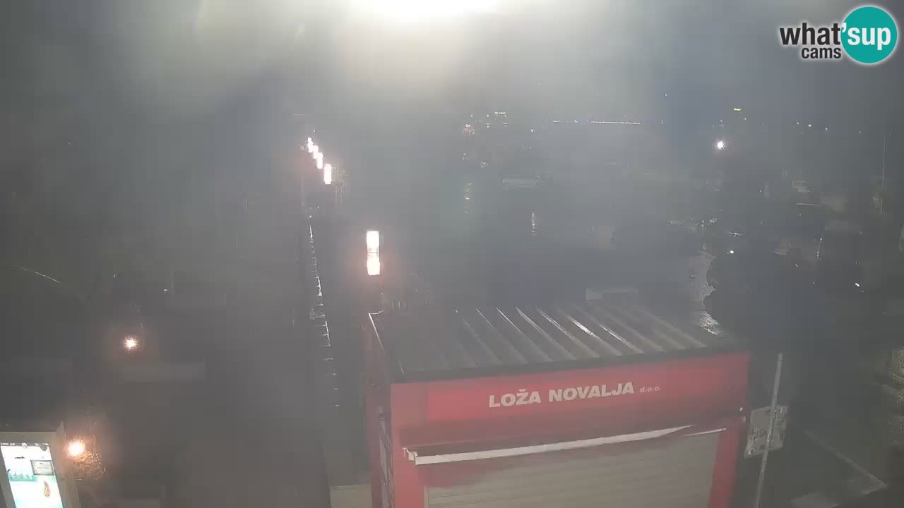 Live cam Novalja – Obala Petra Krešimira IV