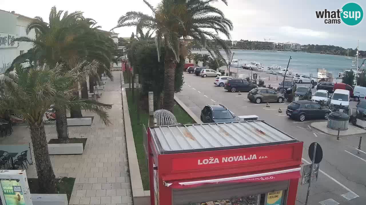 Webcam Novalja – Obala Petra Krešimira IV