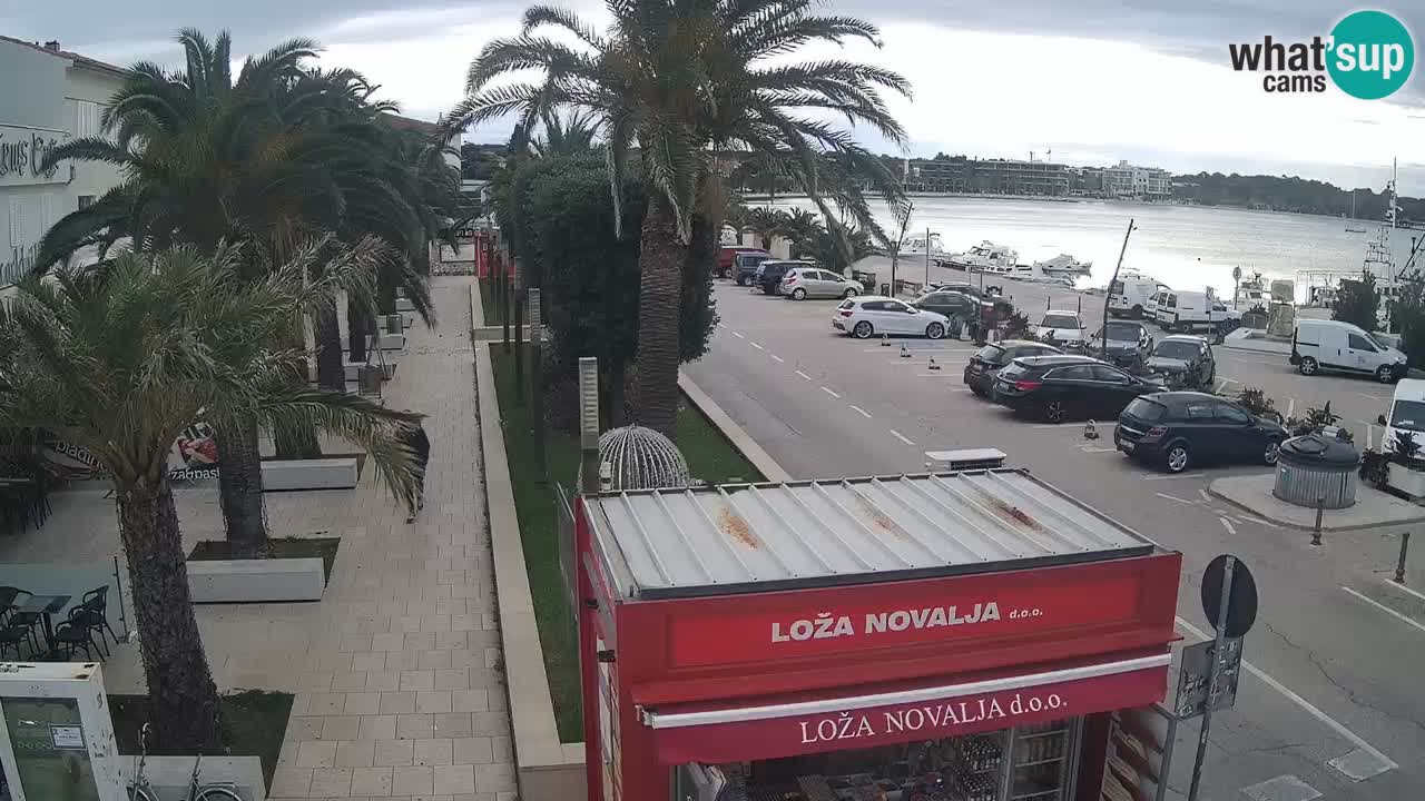 Live cam Novalja – Obala Petra Krešimira IV