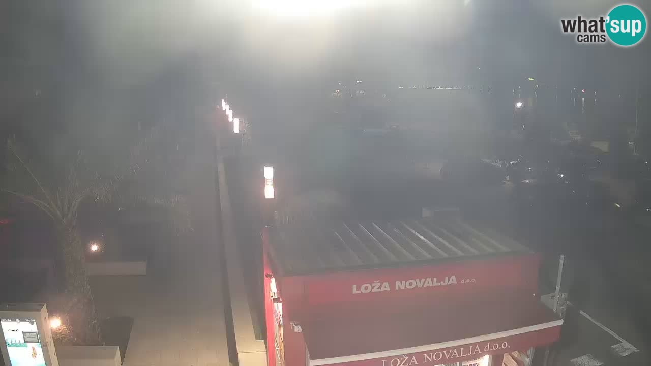 Webcam Novalja – Obala Petra Krešimira IV