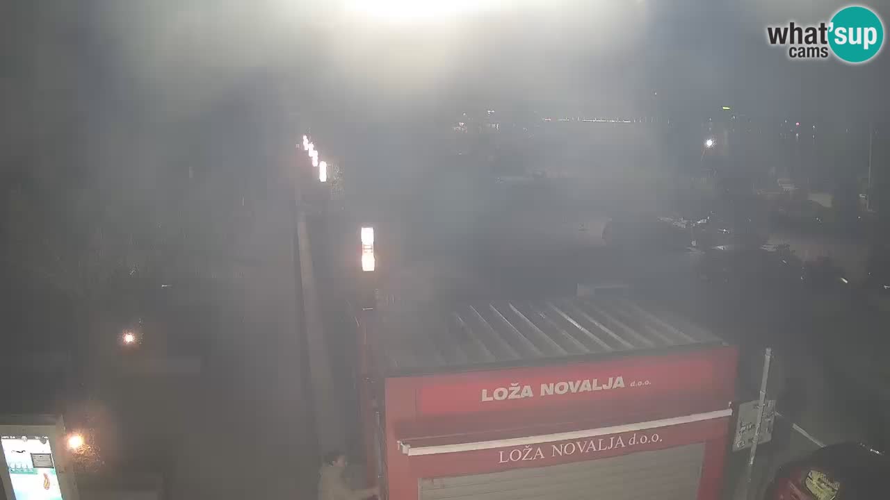 Webcam Novalja – Obala Petra Krešimira IV