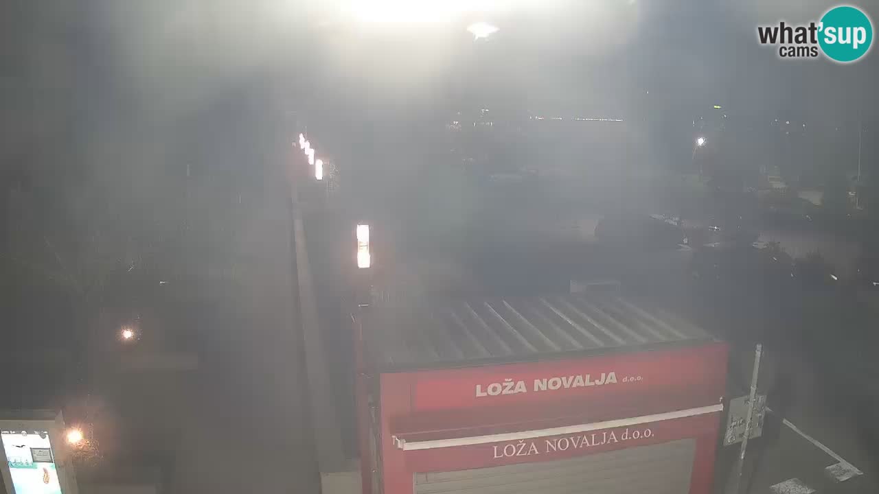 Live cam Novalja – Obala Petra Krešimira IV