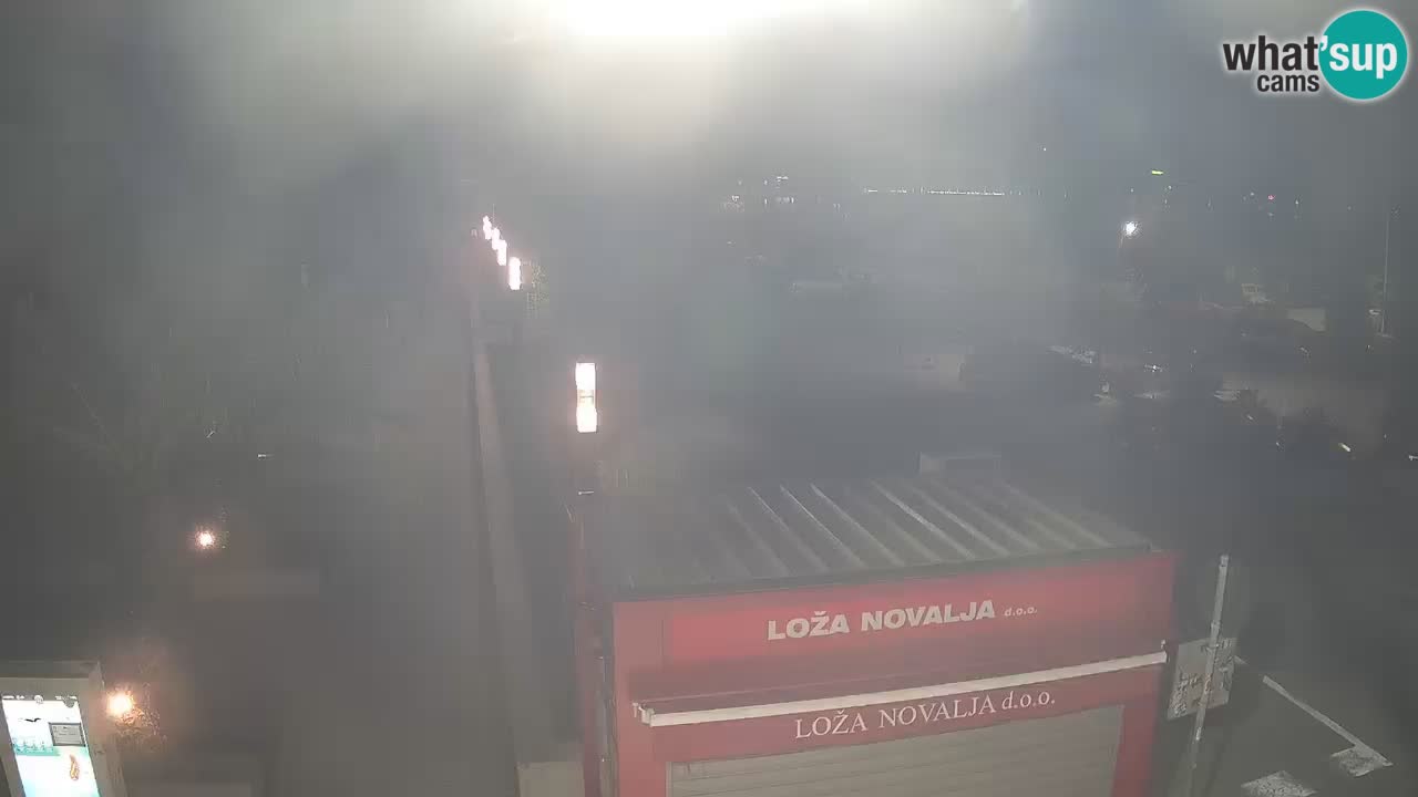 Live cam Novalja – Obala Petra Krešimira IV