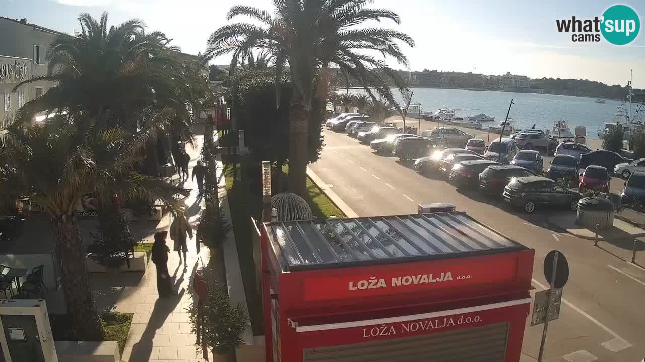 Live cam Novalja – Obala Petra Krešimira IV