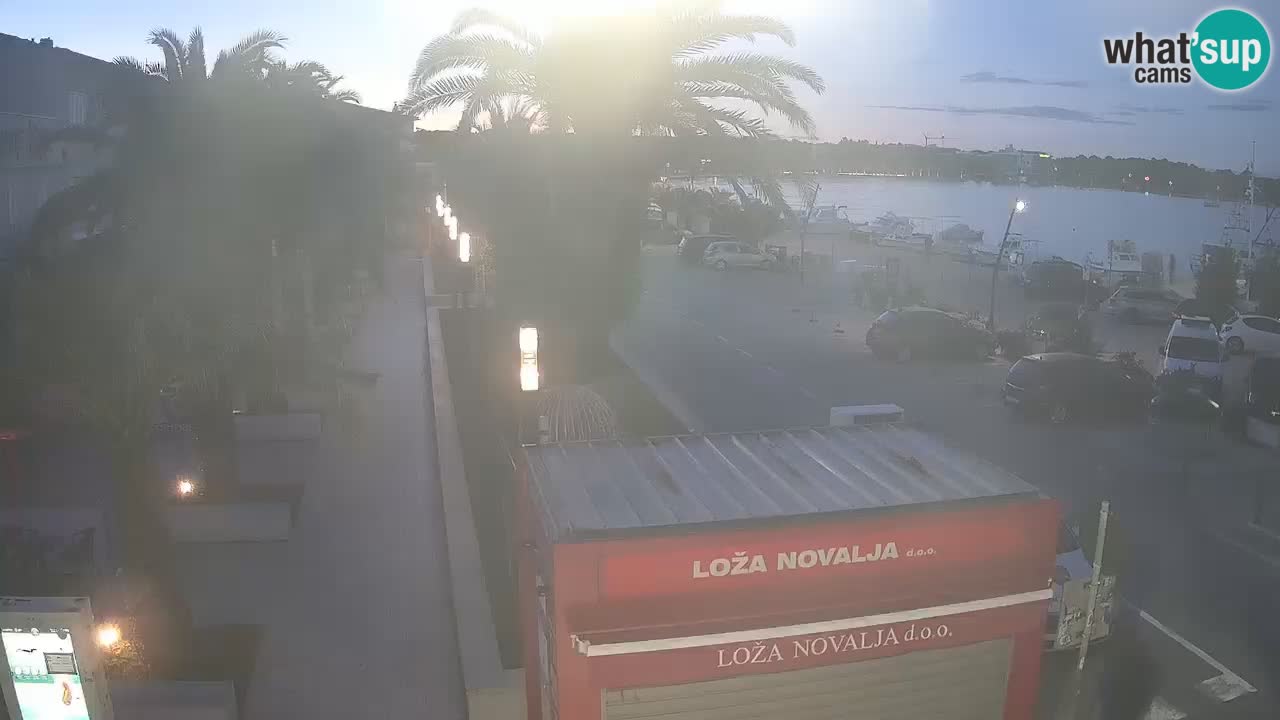 Webcam Novalja – Obala Petra Krešimira IV