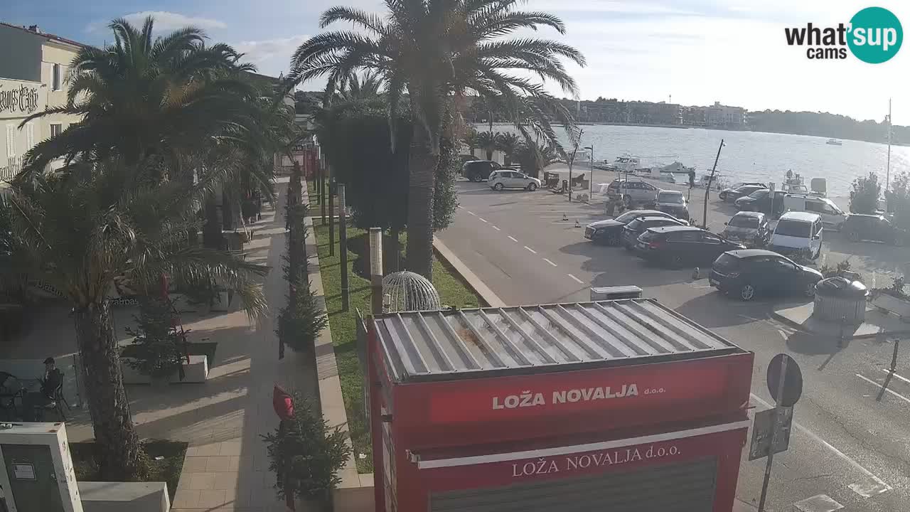 Webcam Novalja – Obala Petra Krešimira IV