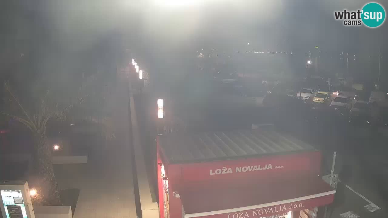 Webcam Novalja – Obala Petra Krešimira IV
