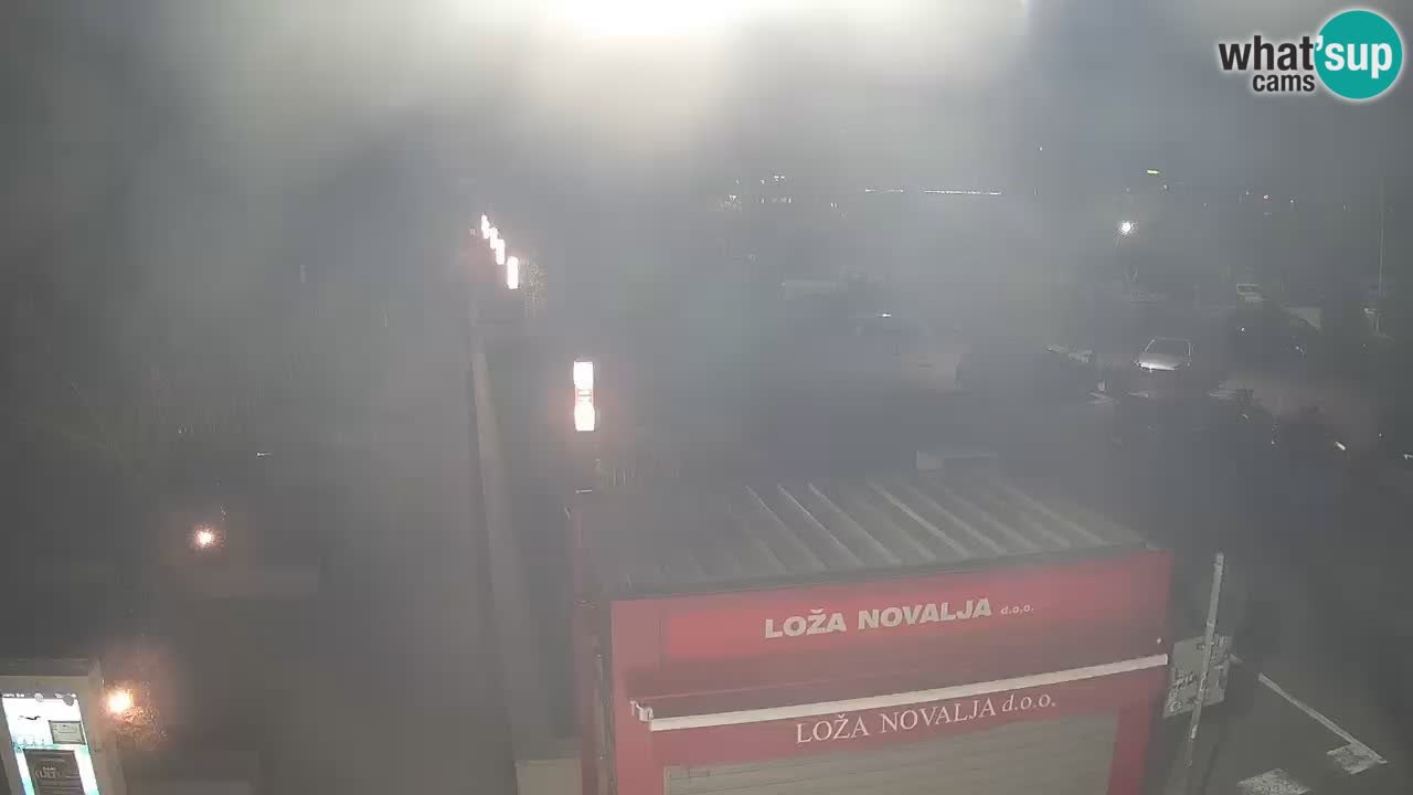 Webcam live Novalja – Obala Petra Krešimira IV