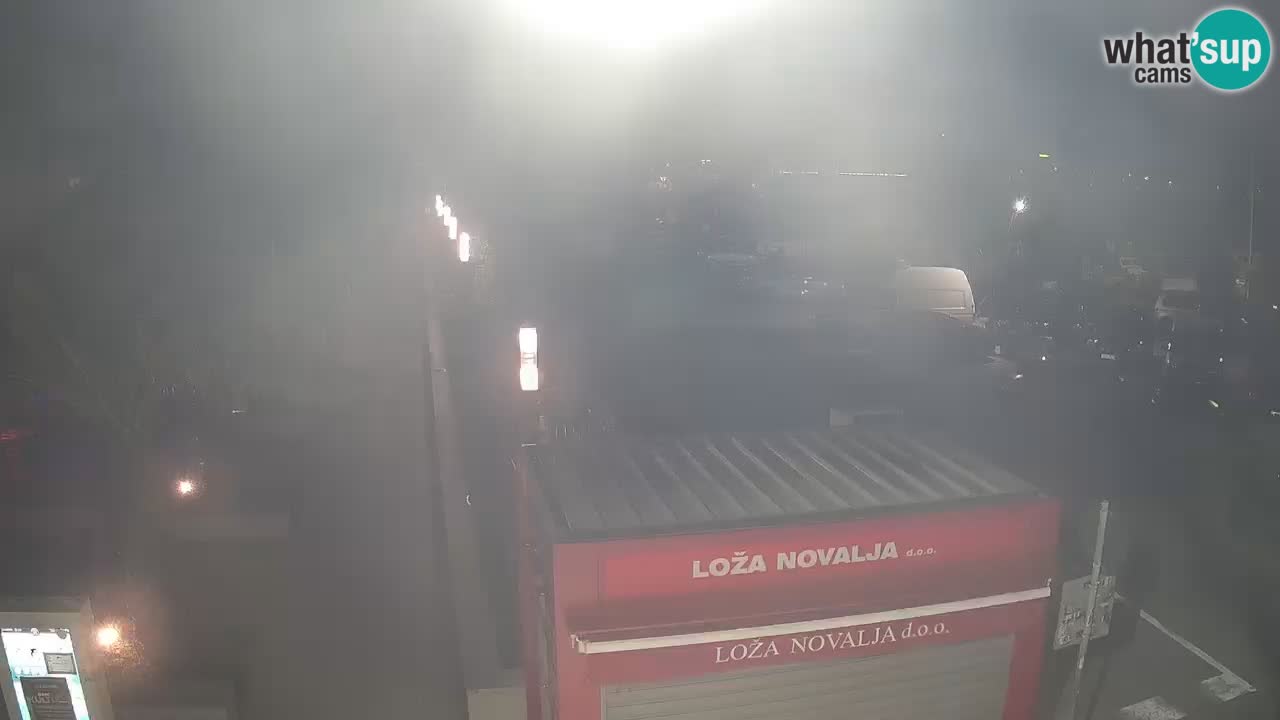 Webcam live Novalja – Obala Petra Krešimira IV