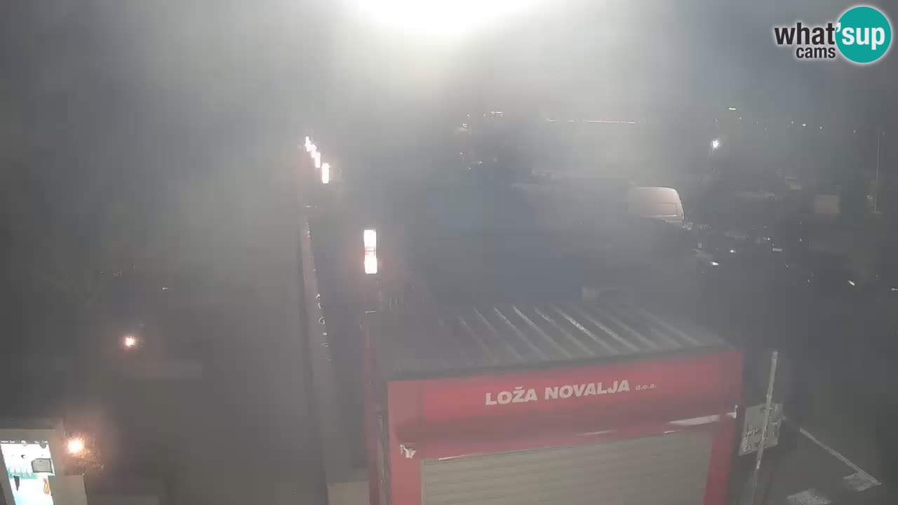 Live cam Novalja – Obala Petra Krešimira IV