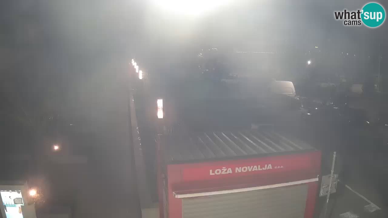 Webcam Novalja – Obala Petra Krešimira IV