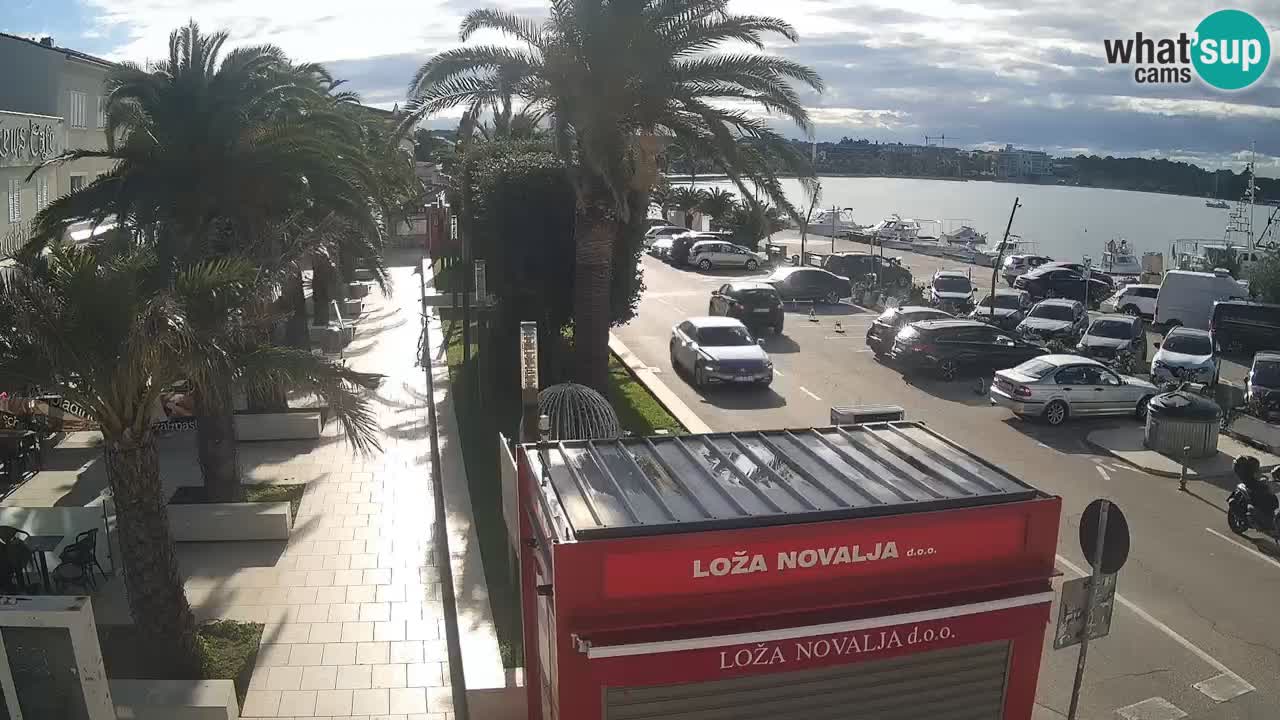 Live cam Novalja – Obala Petra Krešimira IV