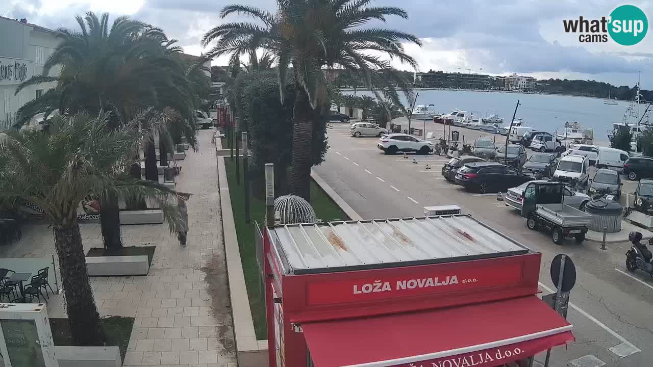 Webcam live Novalja – Obala Petra Krešimira IV