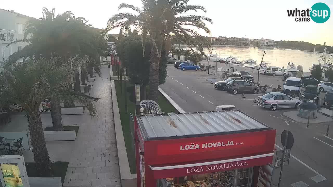 Live cam Novalja – Obala Petra Krešimira IV