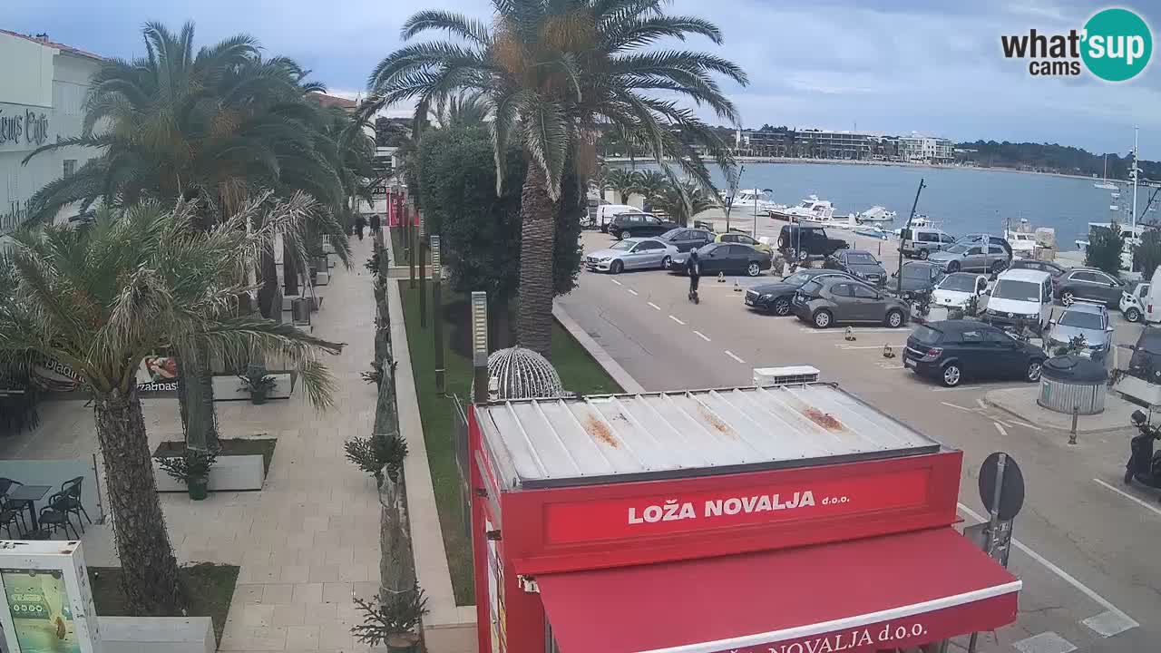 Webcam Novalja – Obala Petra Krešimira IV