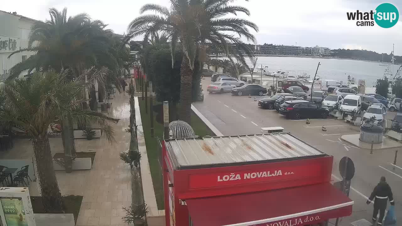 Live cam Novalja – Obala Petra Krešimira IV