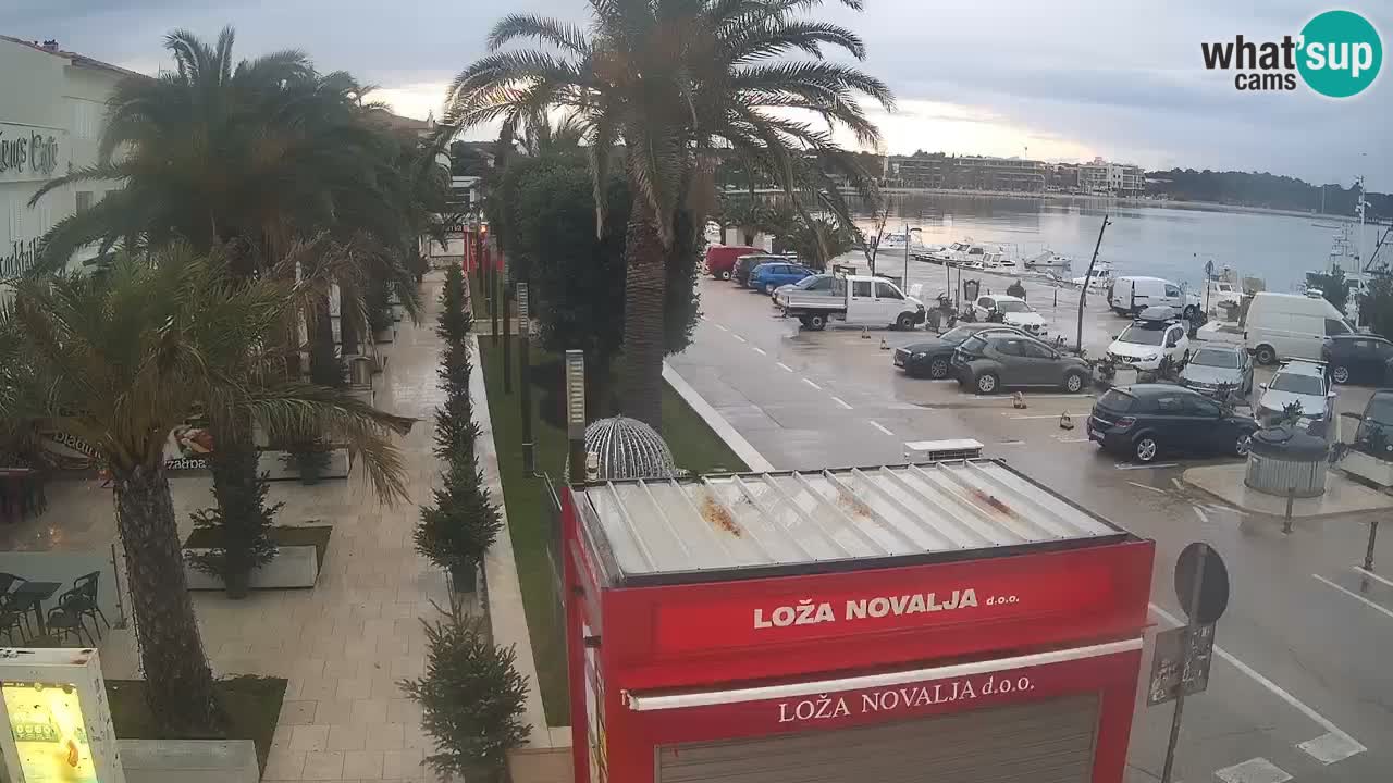 Webcam Novalja – Obala Petra Krešimira IV