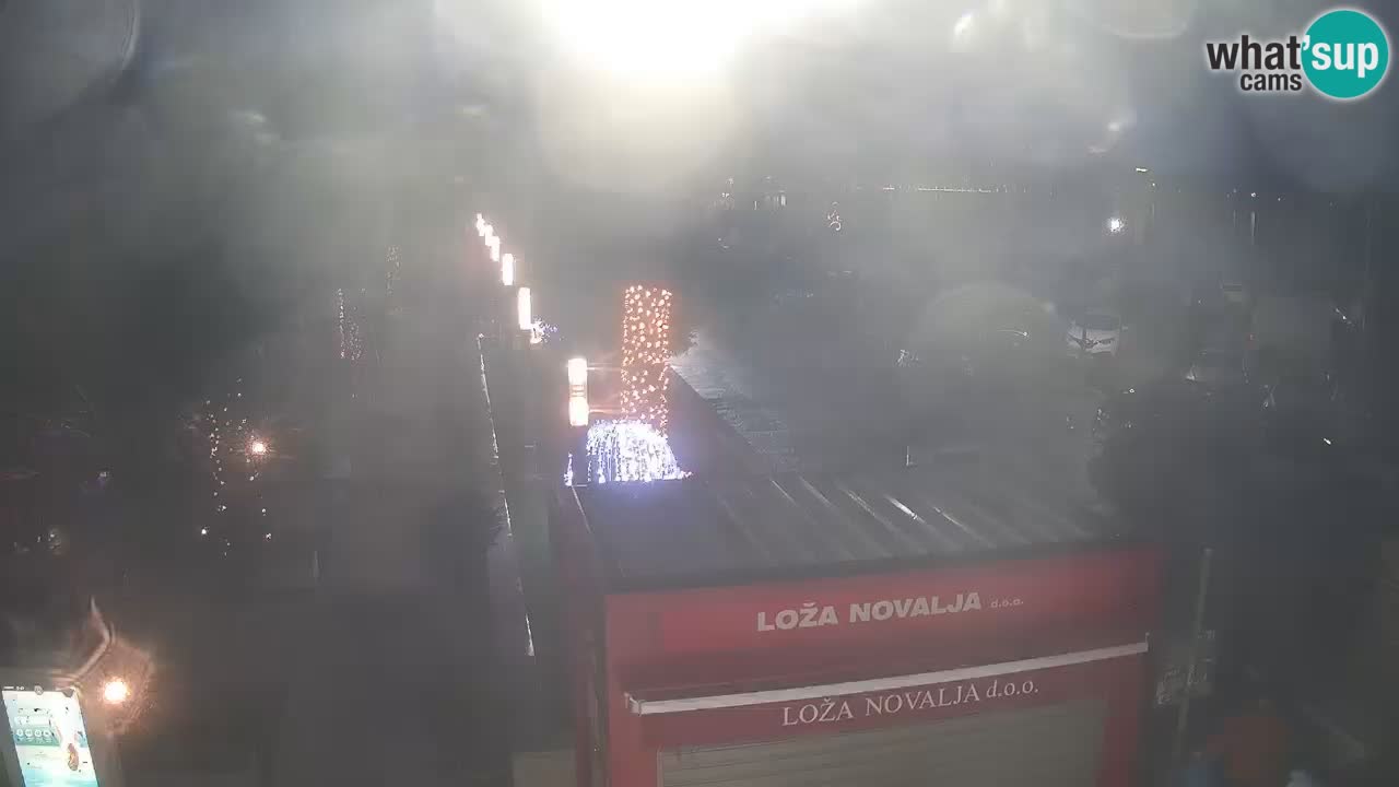 Webcam Novalja – Obala Petra Krešimira IV