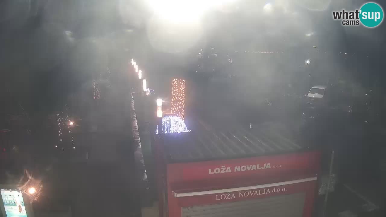 Webcam Novalja – Obala Petra Krešimira IV