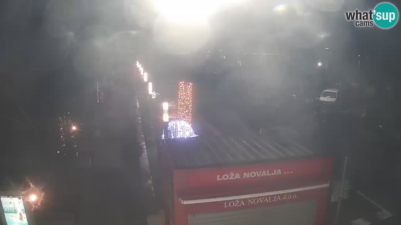 Webcam Novalja – Obala Petra Krešimira IV