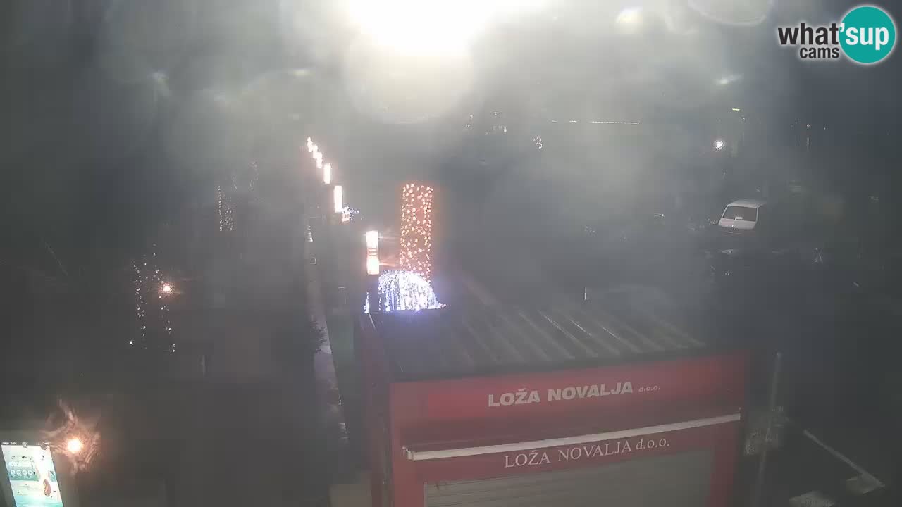 Webcam Novalja – Obala Petra Krešimira IV