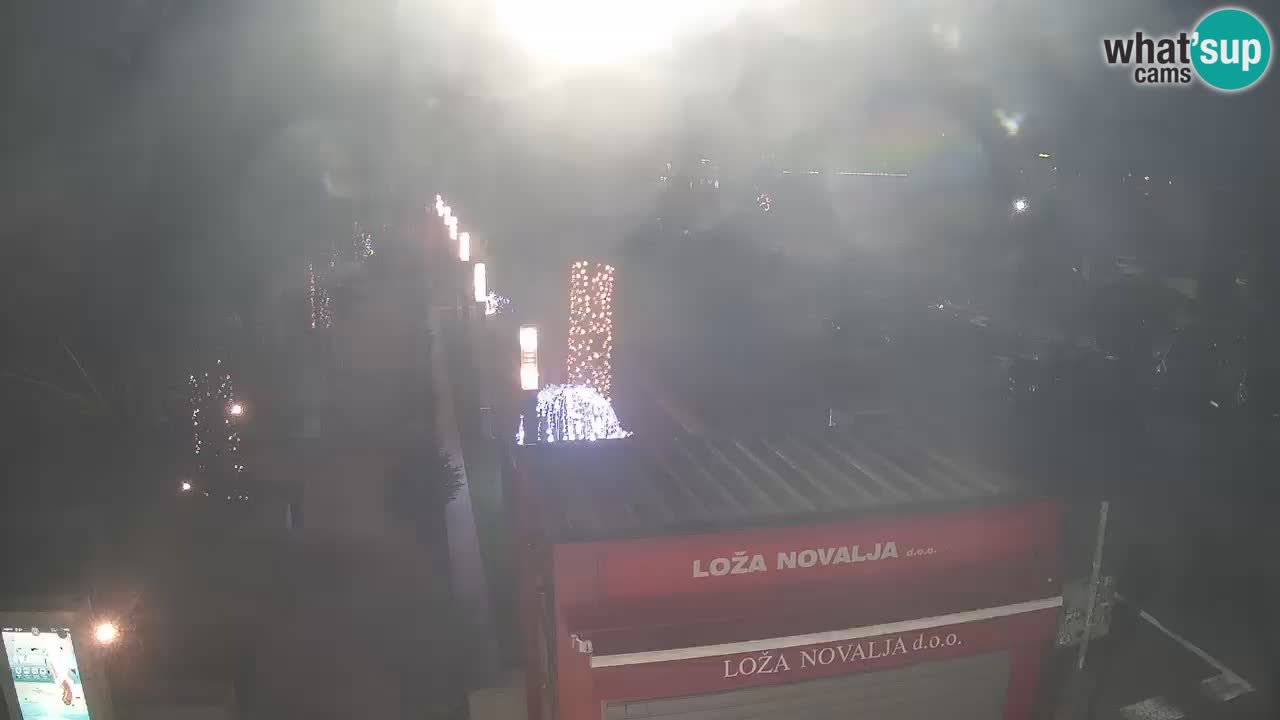 Webcam Novalja – Obala Petra Krešimira IV