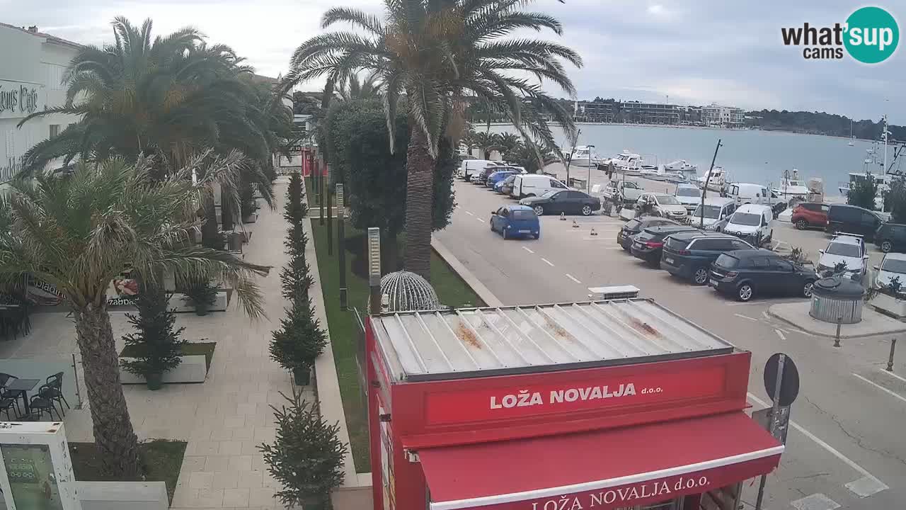 Webcam Novalja – Obala Petra Krešimira IV