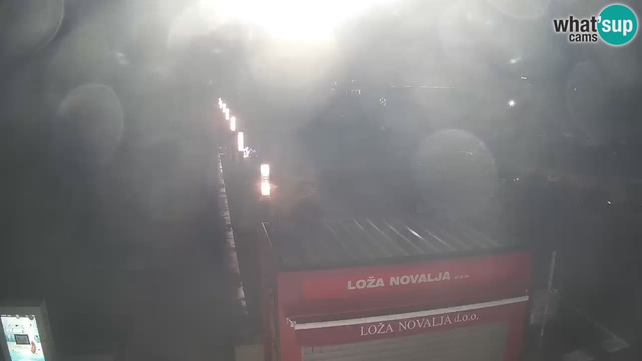 Live cam Novalja – Obala Petra Krešimira IV