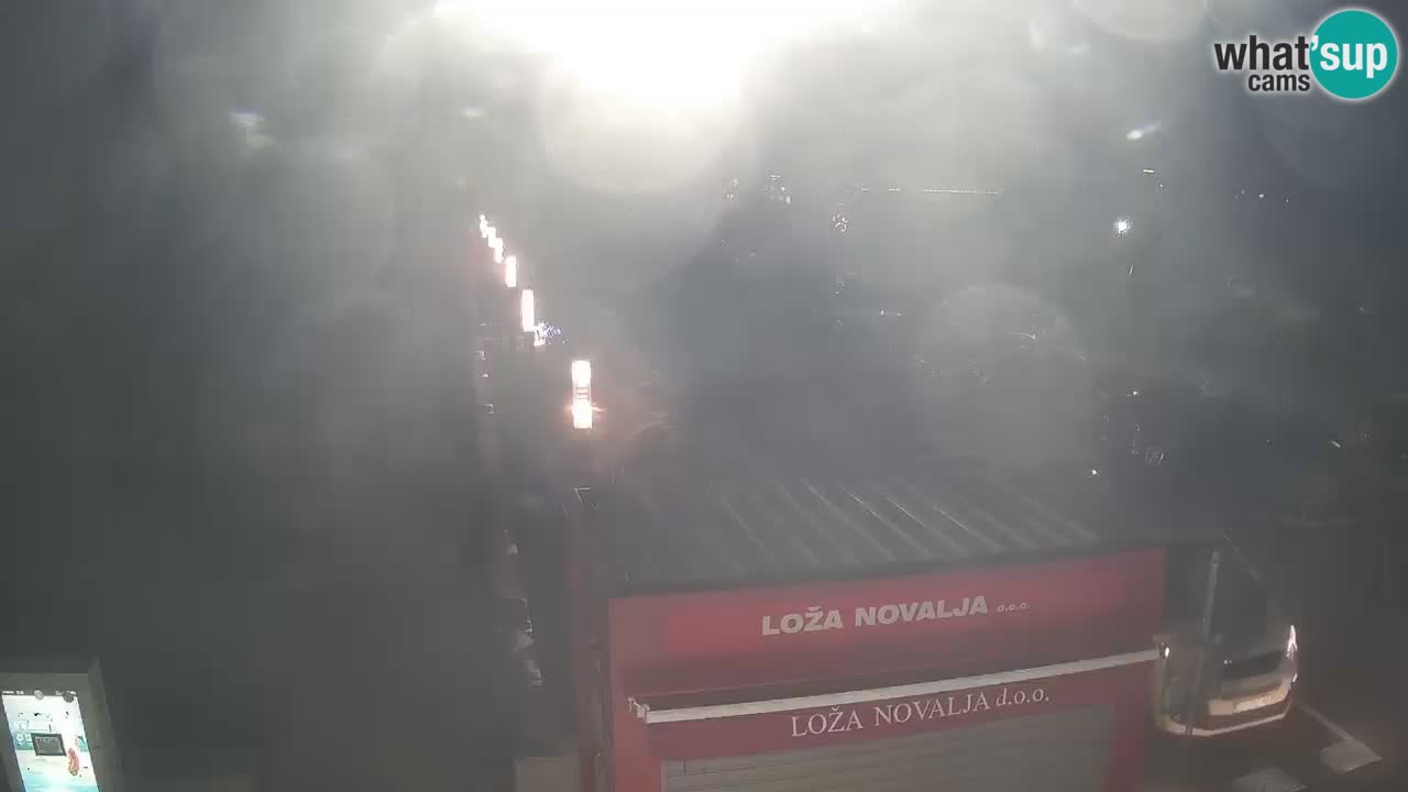 Live cam Novalja – Obala Petra Krešimira IV