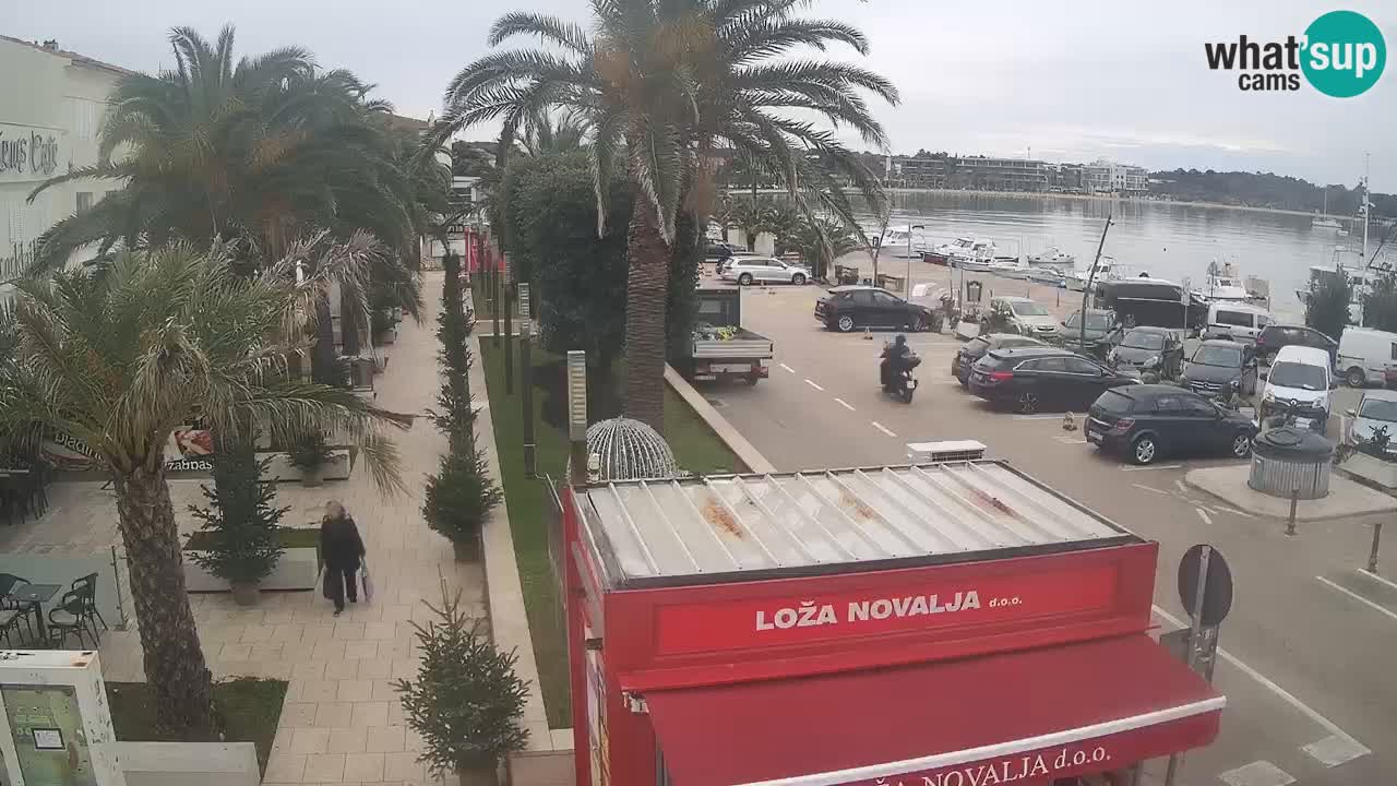 Webcam Novalja – Obala Petra Krešimira IV