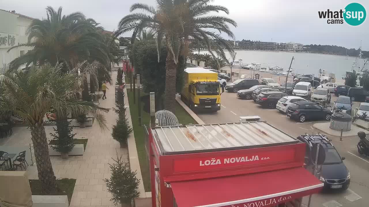 Webcam Novalja – Obala Petra Krešimira IV