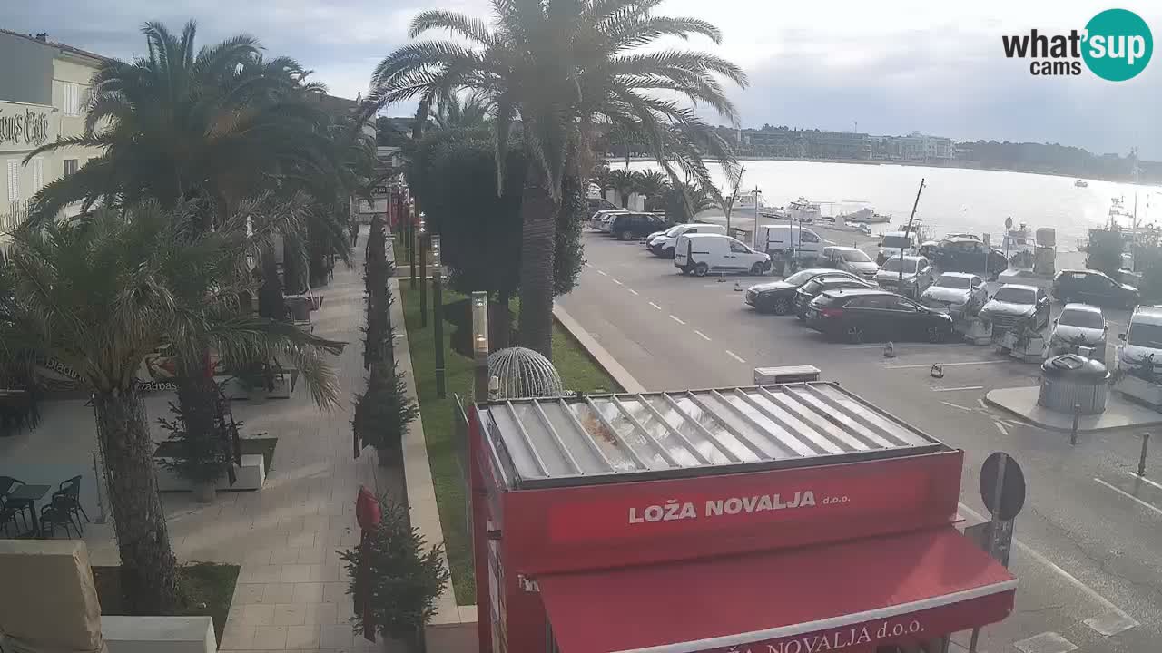 Webcam live Novalja – Obala Petra Krešimira IV