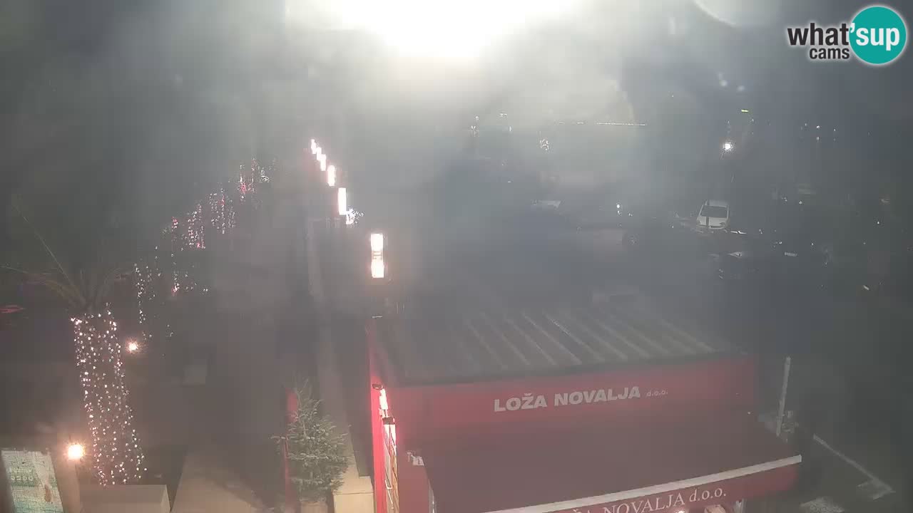 Webcam live Novalja – Obala Petra Krešimira IV