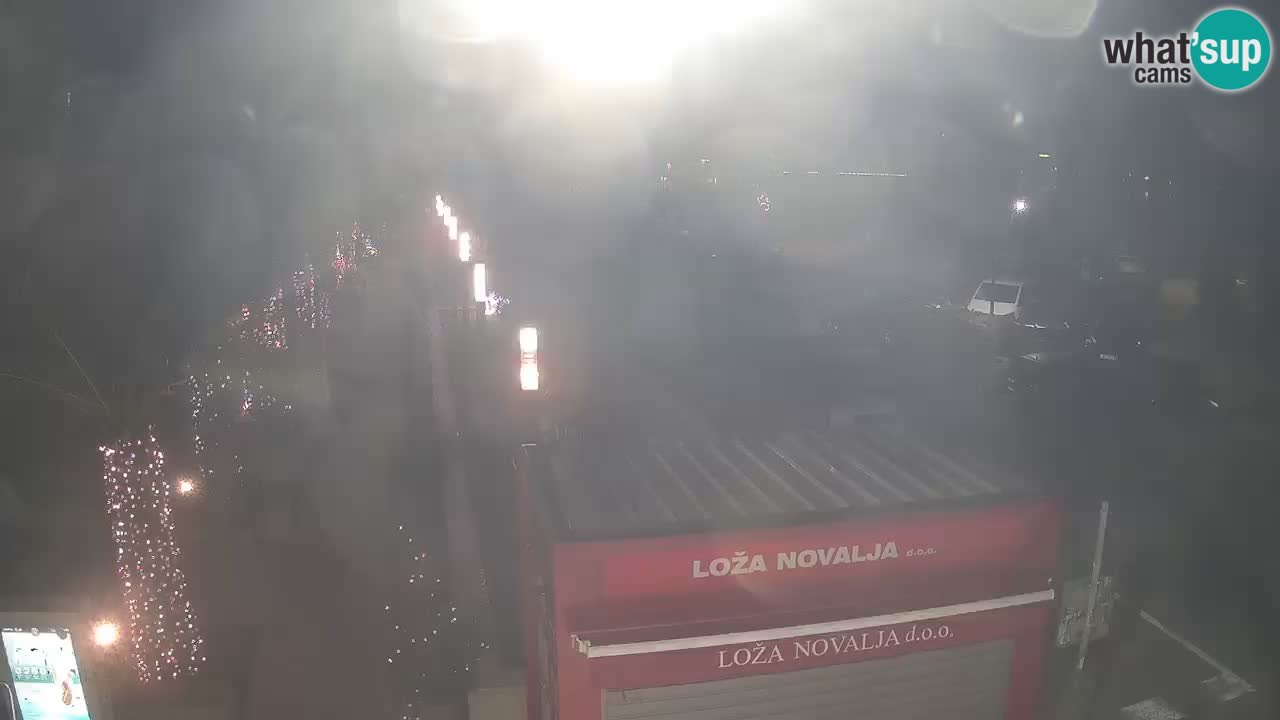 Webcam Novalja – Obala Petra Krešimira IV