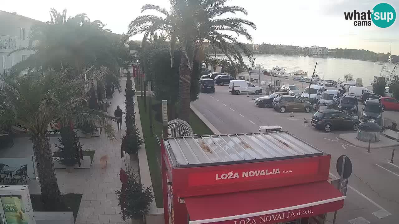 Live cam Novalja – Obala Petra Krešimira IV