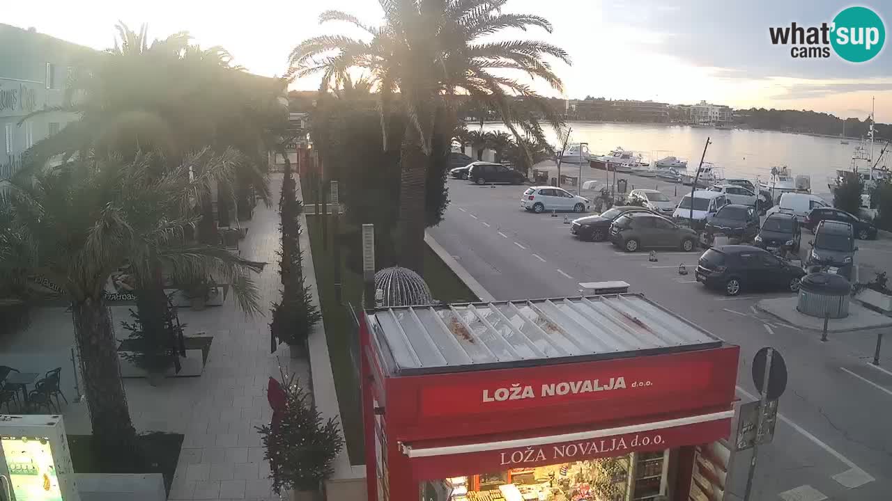 Live cam Novalja – Obala Petra Krešimira IV