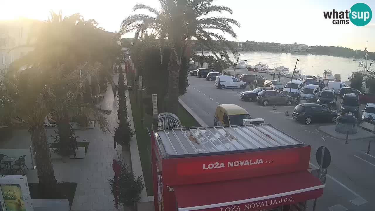 Live cam Novalja – Obala Petra Krešimira IV